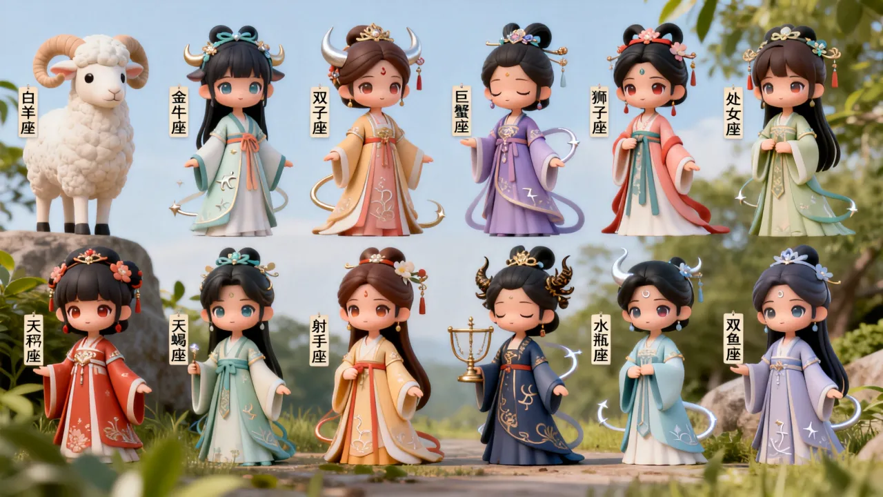 十二星座古装动漫女孩谁最美,十二星座专属古装动漫女孩图片大全? 十二星座古装动漫女孩谁最美,十二星座专属古装动漫女孩图片大全?