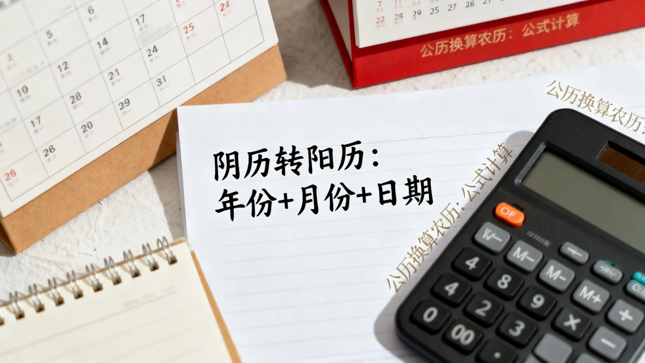 阴历阳历时间怎么转换，农历公历换算方法大全