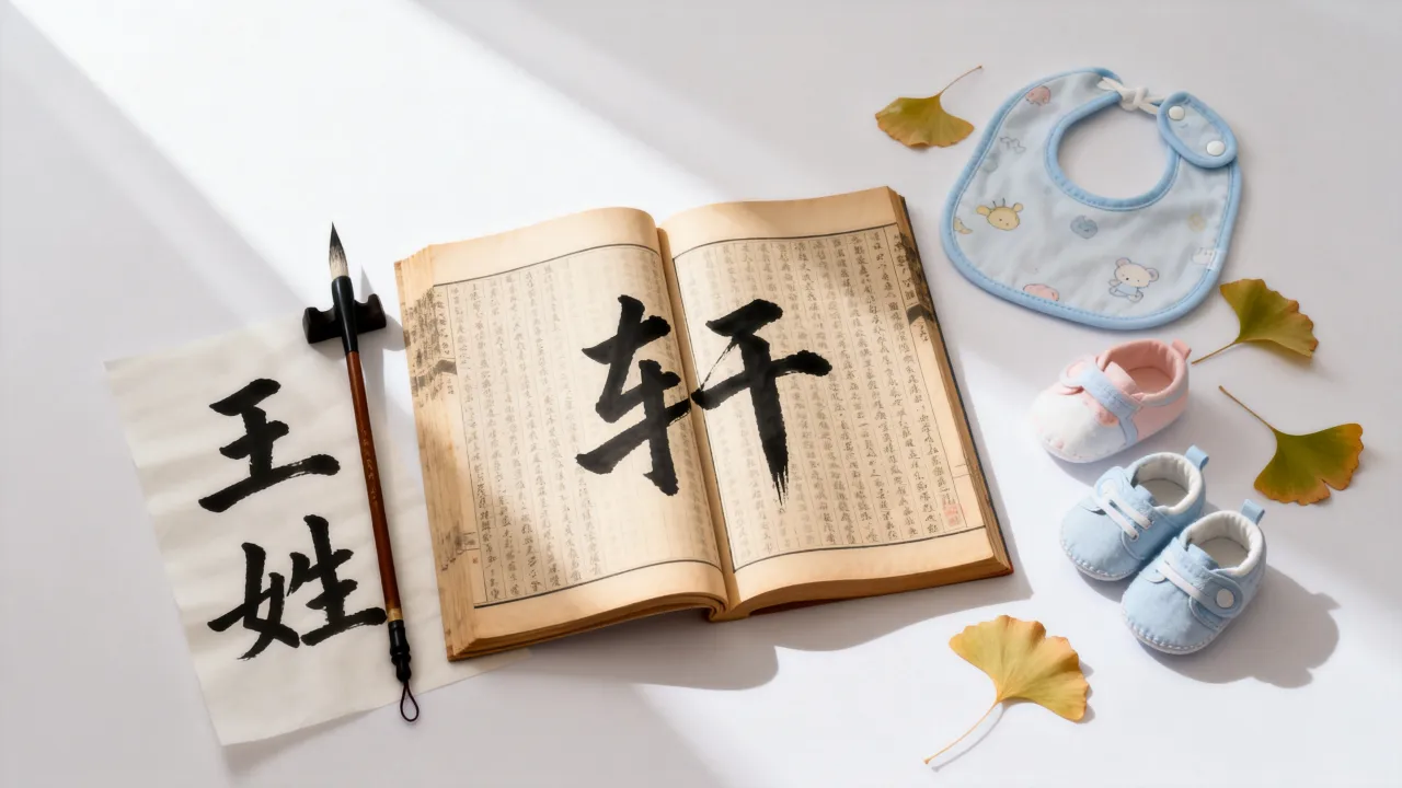 王姓宝宝起名带轩字好吗？取名攻略大全