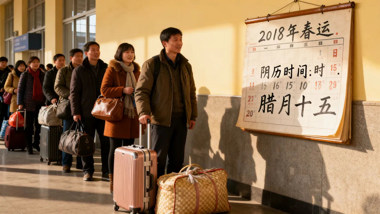 2018年春运阴历时间是什么时候,春运阴历几月几号开始 2018年春运阴历时间是什么时候,春运阴历几月几号开始