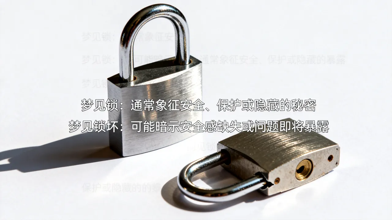 梦见锁是什么预兆呢，梦见锁坏了有什么征兆吗？