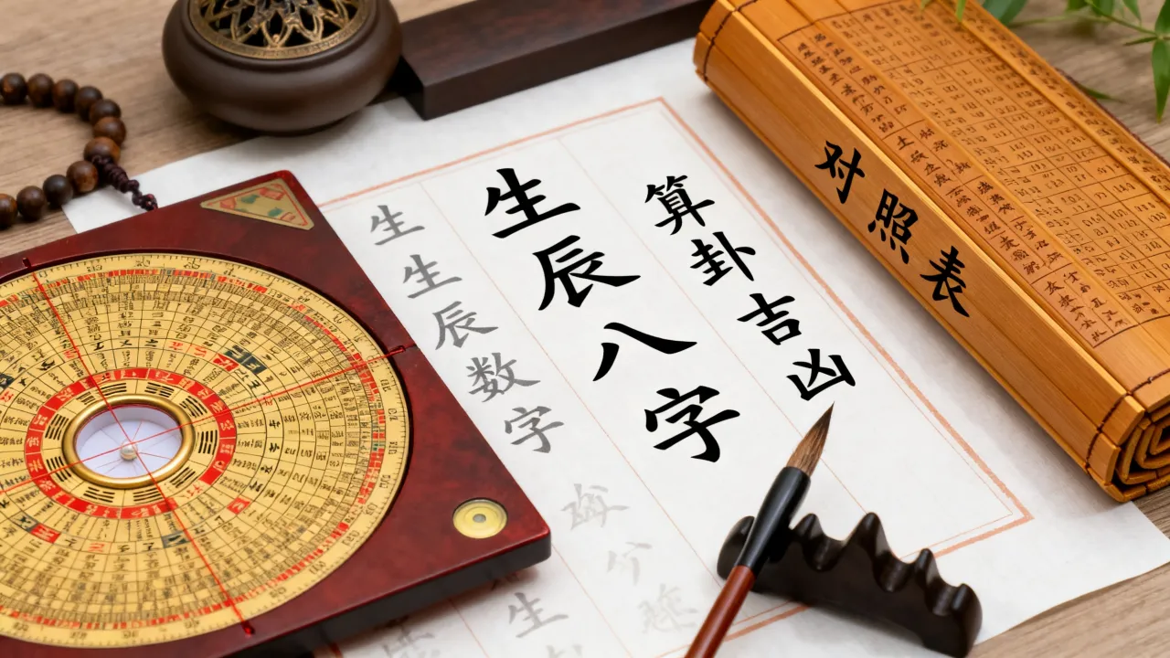 生辰数字怎么算卦吉凶?生辰八字数字算命对照表详解 生辰数字怎么算卦吉凶?生辰八字数字算命对照表详解