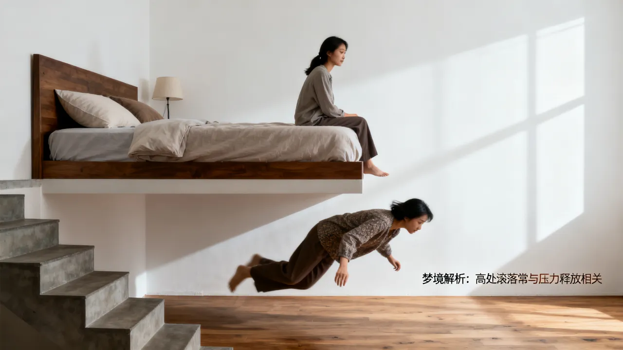 梦见滚下去怎么回事，梦见从高处滚落是什么预兆？