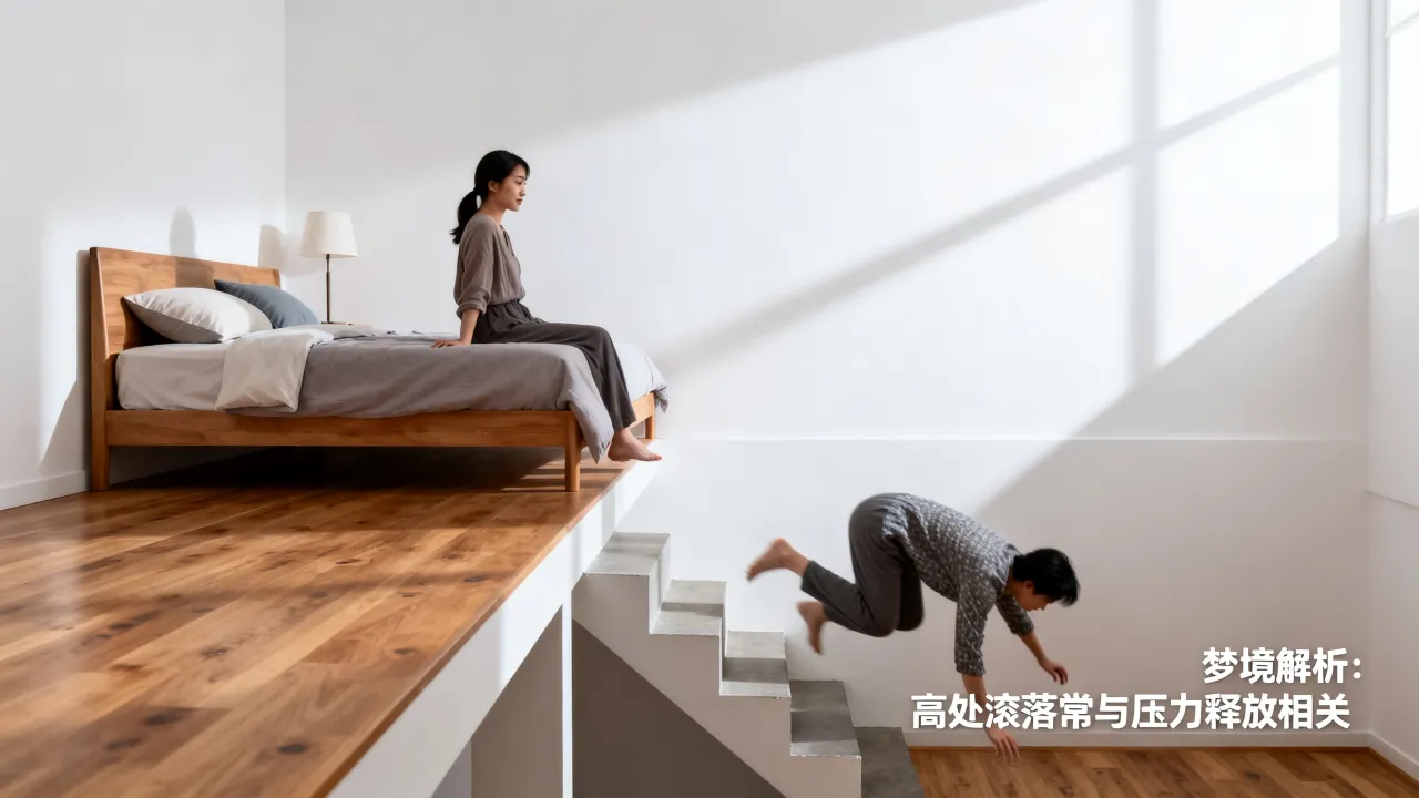 梦见滚下去怎么回事，梦见从高处滚落是什么预兆？