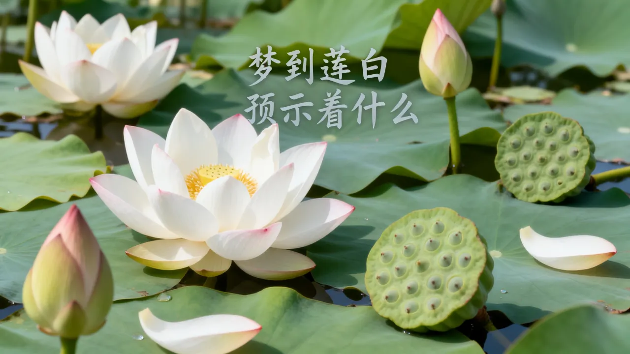 梦到了莲白是什么征兆，梦见莲白预示着什么