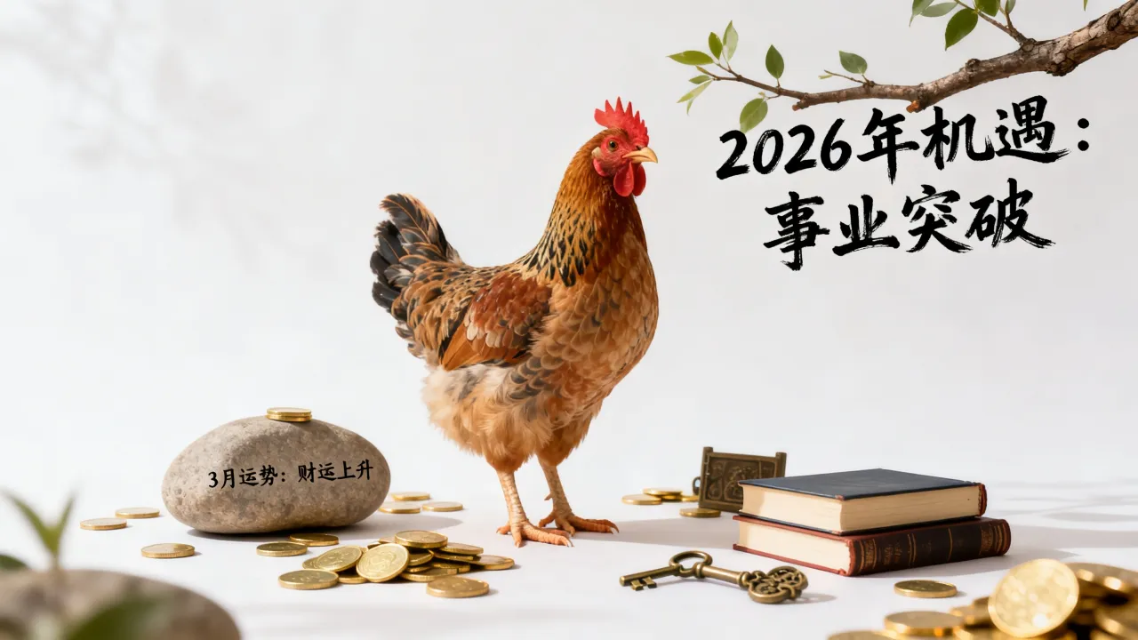 生肖鸡2026年有哪些机遇，属鸡2026每月运势运程如何？