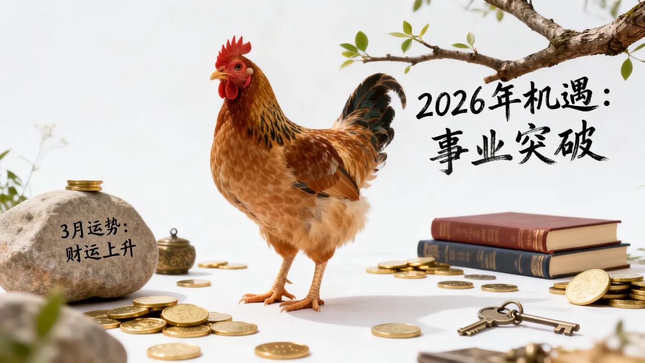 生肖鸡2026年有哪些机遇，属鸡2026每月运势运程如何？