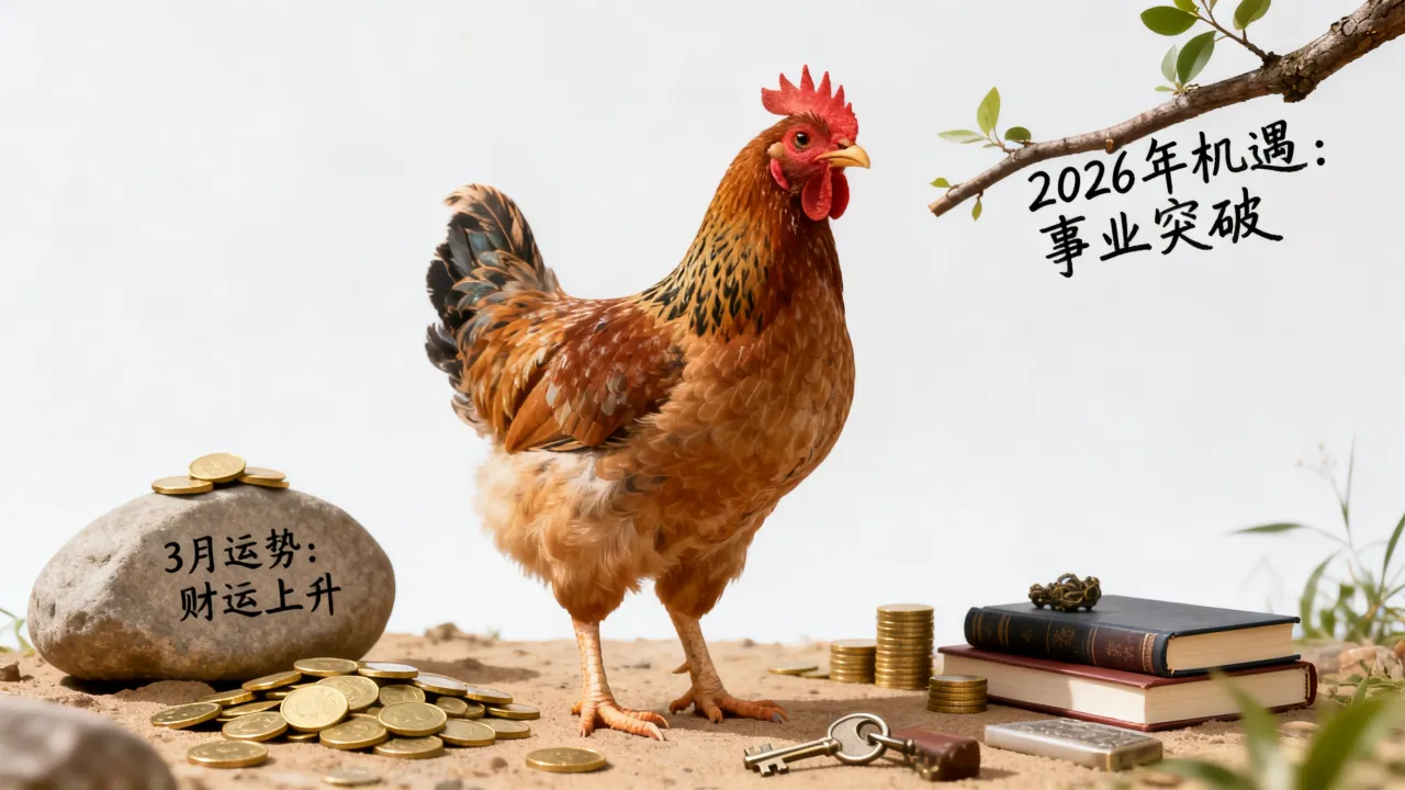 生肖鸡2026年有哪些机遇，属鸡2026每月运势运程如何？