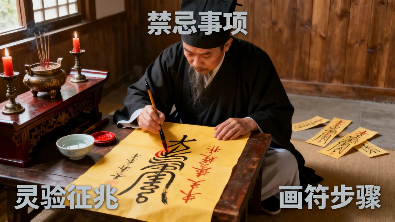 画符怎么判断吉凶,画符灵验的征兆和禁忌有哪些? 画符怎么判断吉凶,画符灵验的征兆和禁忌有哪些?