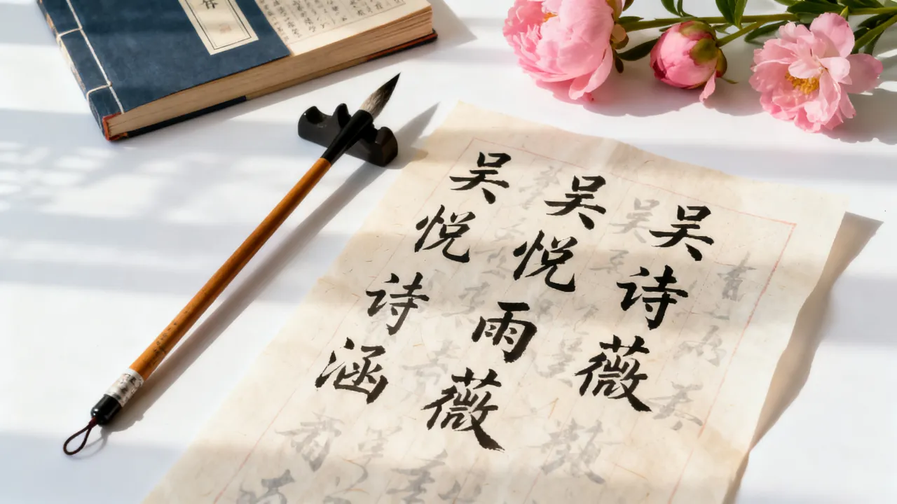吴姓宝宝怎么起名女，有哪些寓意美好又好听的女孩名字