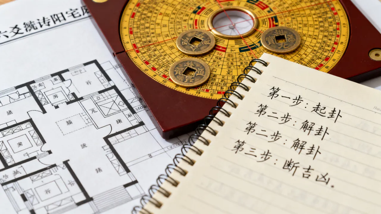 六爻怎么占阳宅吉凶，六爻预测阳宅风水详细步骤