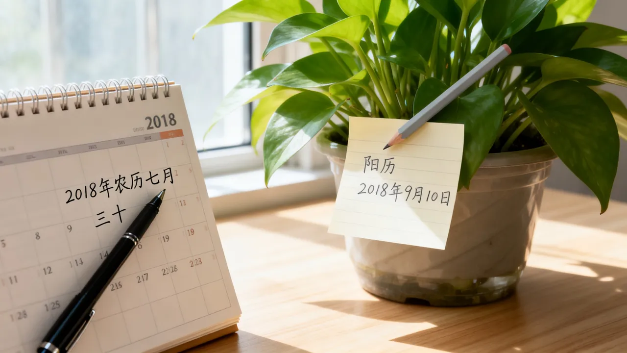 2018阴历7月31日是什么日子,农历七月三十一是阳历几月几号 2018阴历7月31日是什么日子,农历七月三十一是阳历几月几号