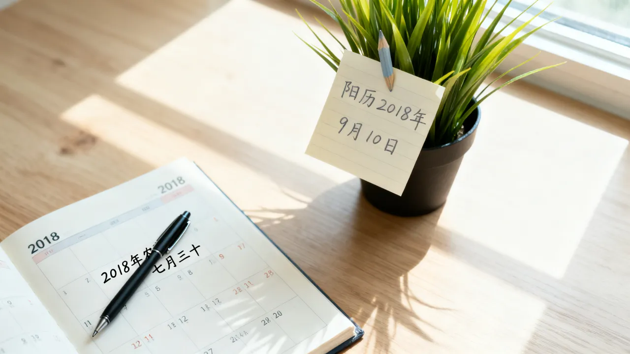 2018阴历7月31日是什么日子,农历七月三十一是阳历几月几号 2018阴历7月31日是什么日子,农历七月三十一是阳历几月几号