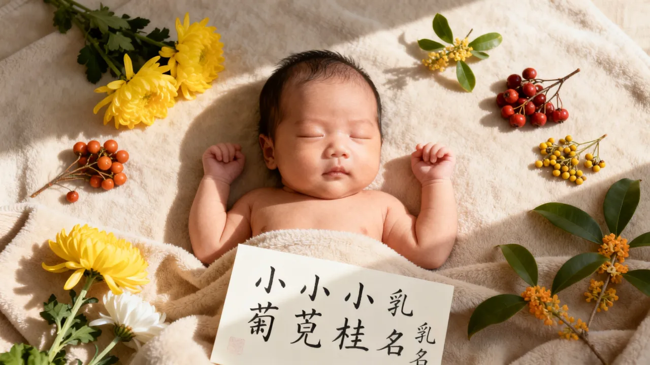 重阳节出生的宝宝怎么起名，寓意吉祥有福气的乳名推荐
