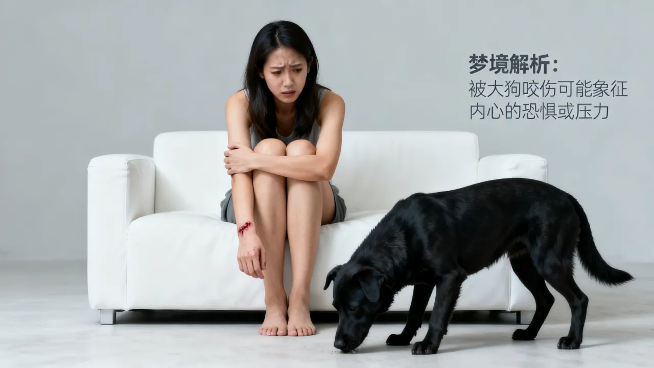 梦到了被大狗咬伤有什么意思，梦见被大狗咬伤是什么征兆