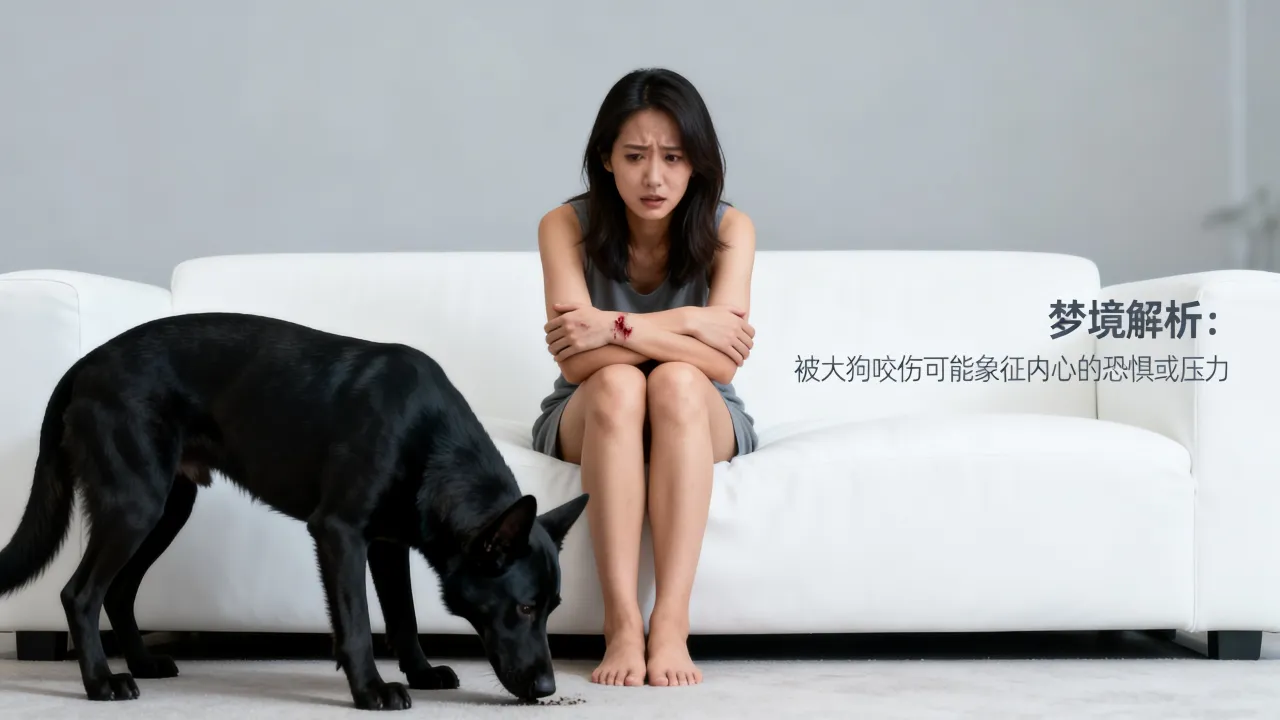 梦到了被大狗咬伤有什么意思，梦见被大狗咬伤是什么征兆
