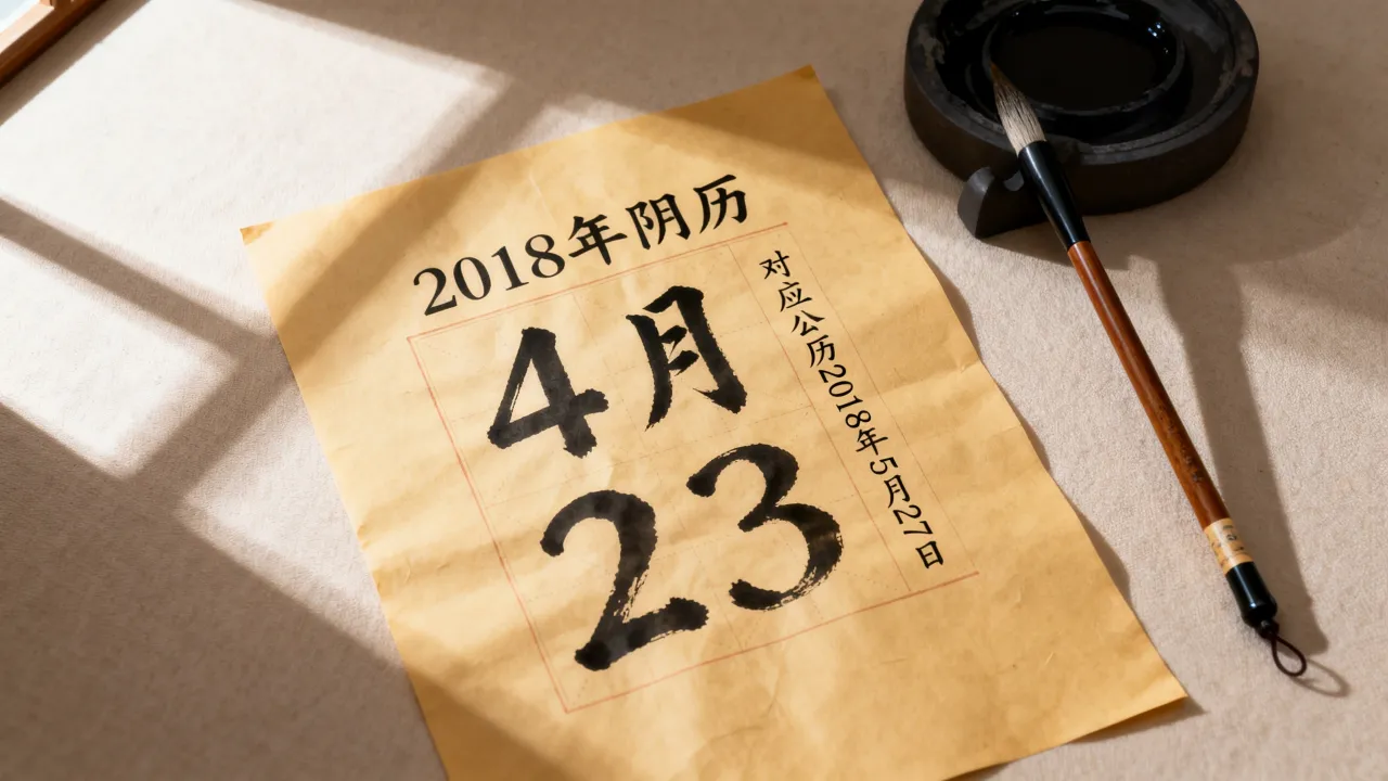2018阴历4月23是什么日子,农历四月二十三对应几月几号? 2018阴历4月23是什么日子,农历四月二十三对应几月几号?