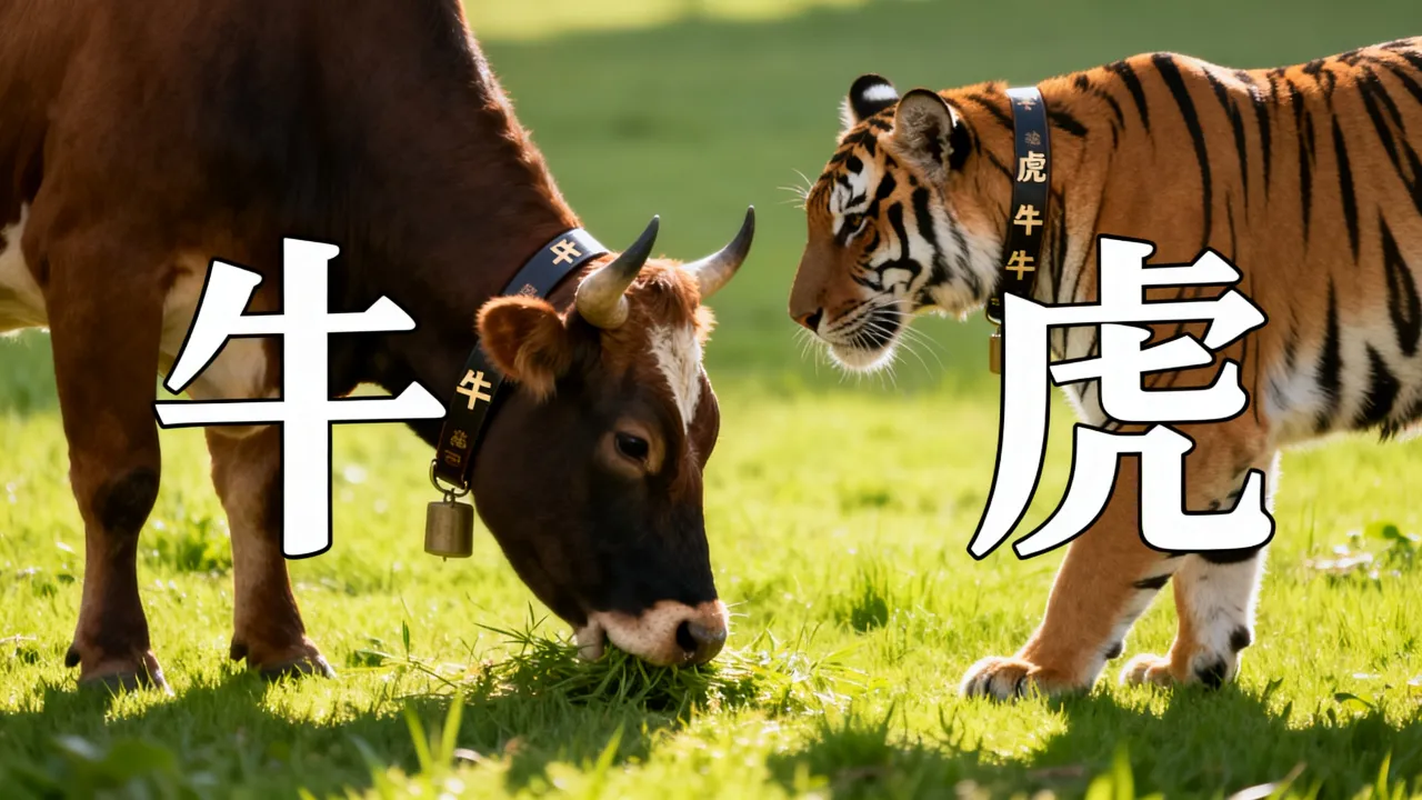 牛跟着属虎属相合吗婚姻，牛遇虎能白头偕老吗？