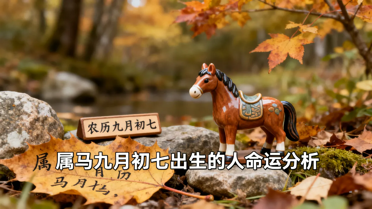 属马九月初七出生的人命运如何，属马农历九月初七出生是什么命？