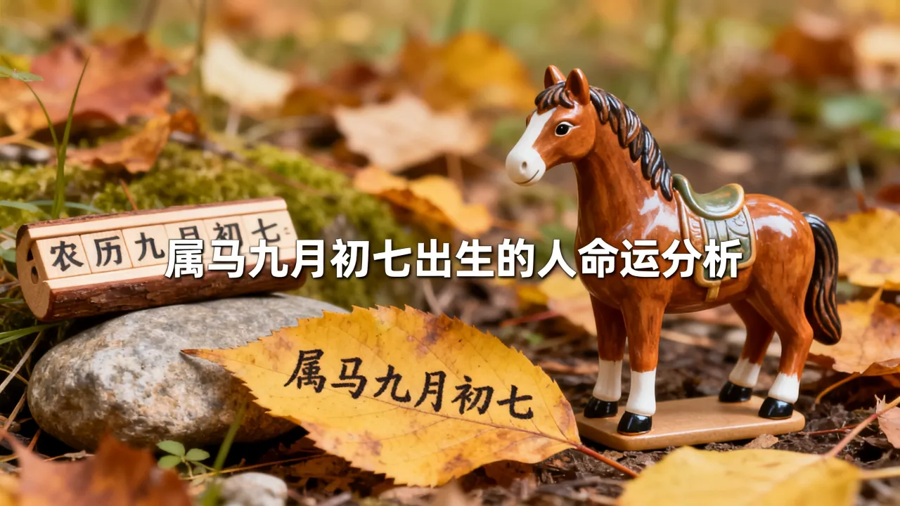 属马九月初七出生的人命运如何，属马农历九月初七出生是什么命？