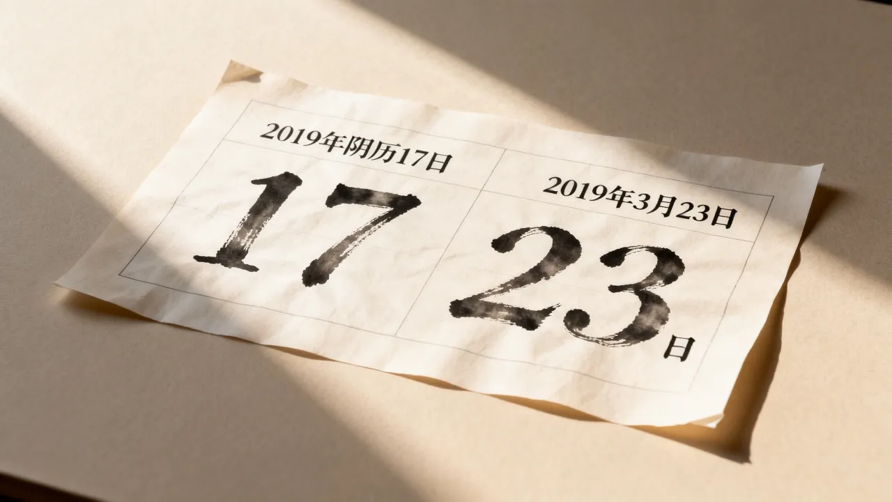 2019阴历17是几月几号,2019农历17日对应阳历是哪天 2019阴历17是几月几号,2019农历17日对应阳历是哪天