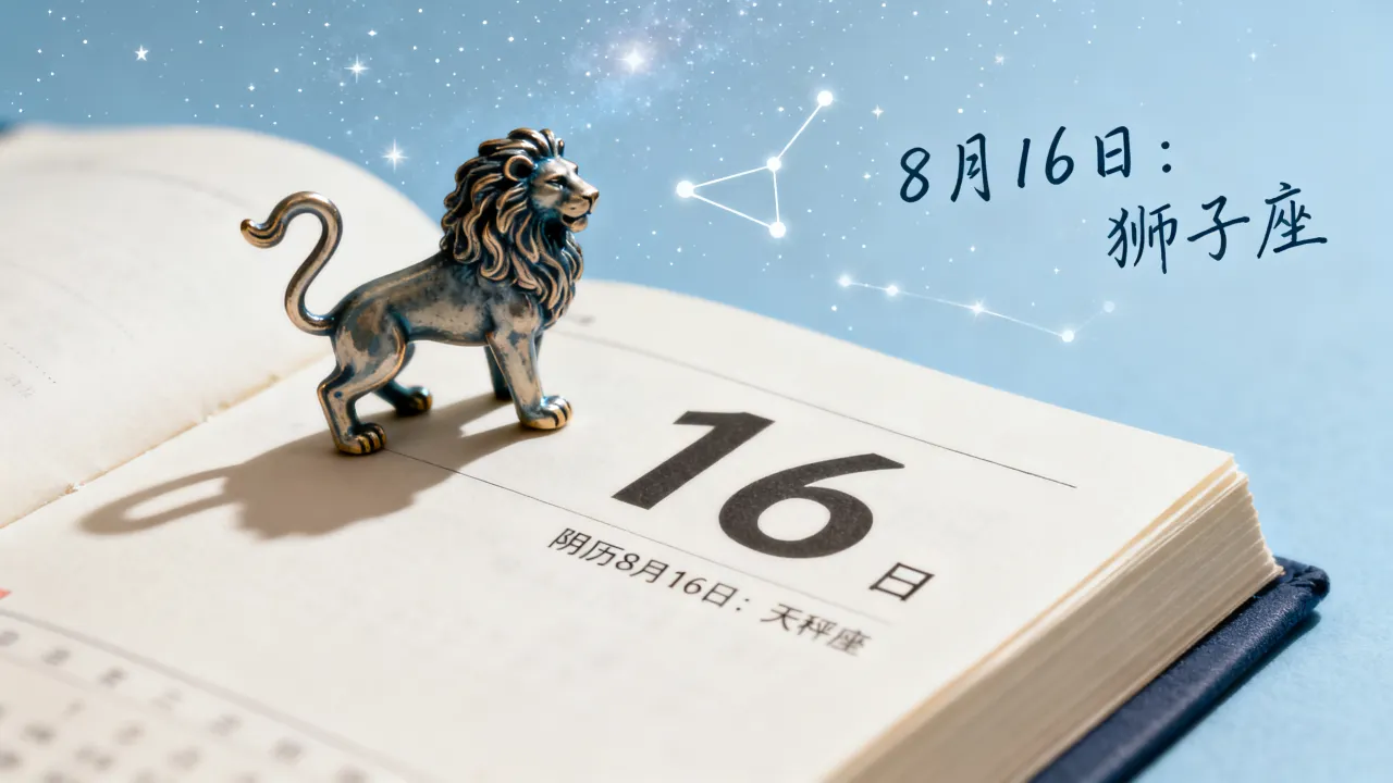 8月16日是什么星座？阴历8月16日是什么星座？