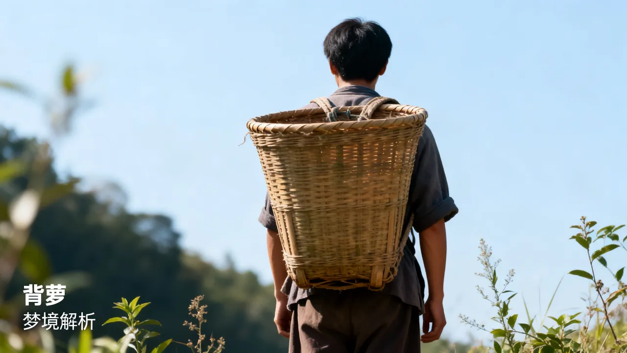 梦到背萝有什么含义,梦见背萝是什么预兆周公解梦? 梦到背萝有什么含义,梦见背萝是什么预兆周公解梦?