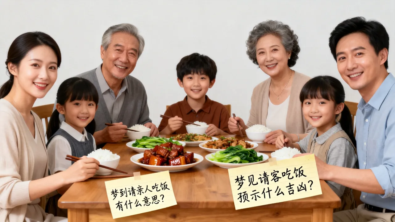 梦到请亲人吃饭有什么意思,梦见请客吃饭预示什么吉凶? 梦到请亲人吃饭有什么意思,梦见请客吃饭预示什么吉凶?