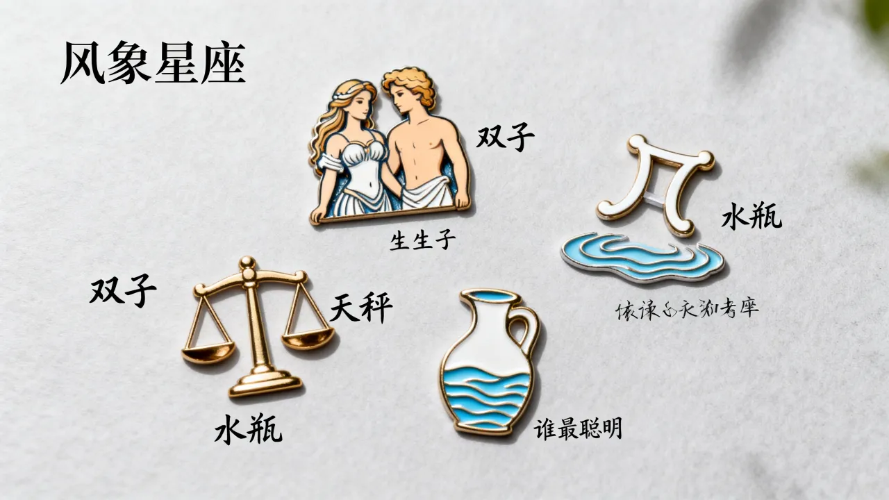 风象星座有哪些?双子天秤水瓶谁最聪明? 风象星座有哪些?双子天秤水瓶谁最聪明?