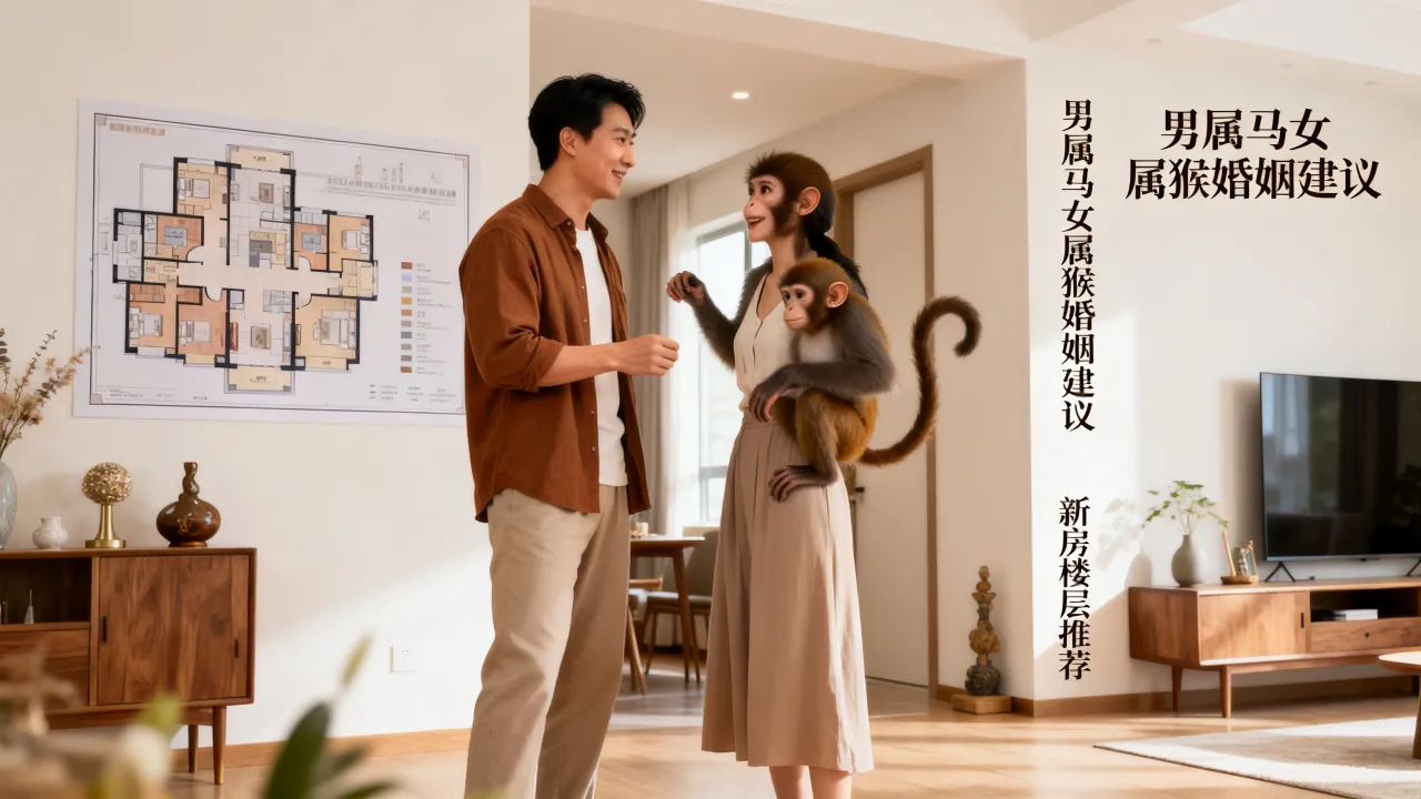 男属马女属猴的婚姻咋样，男属猴女属马买新房要几层最好呢
