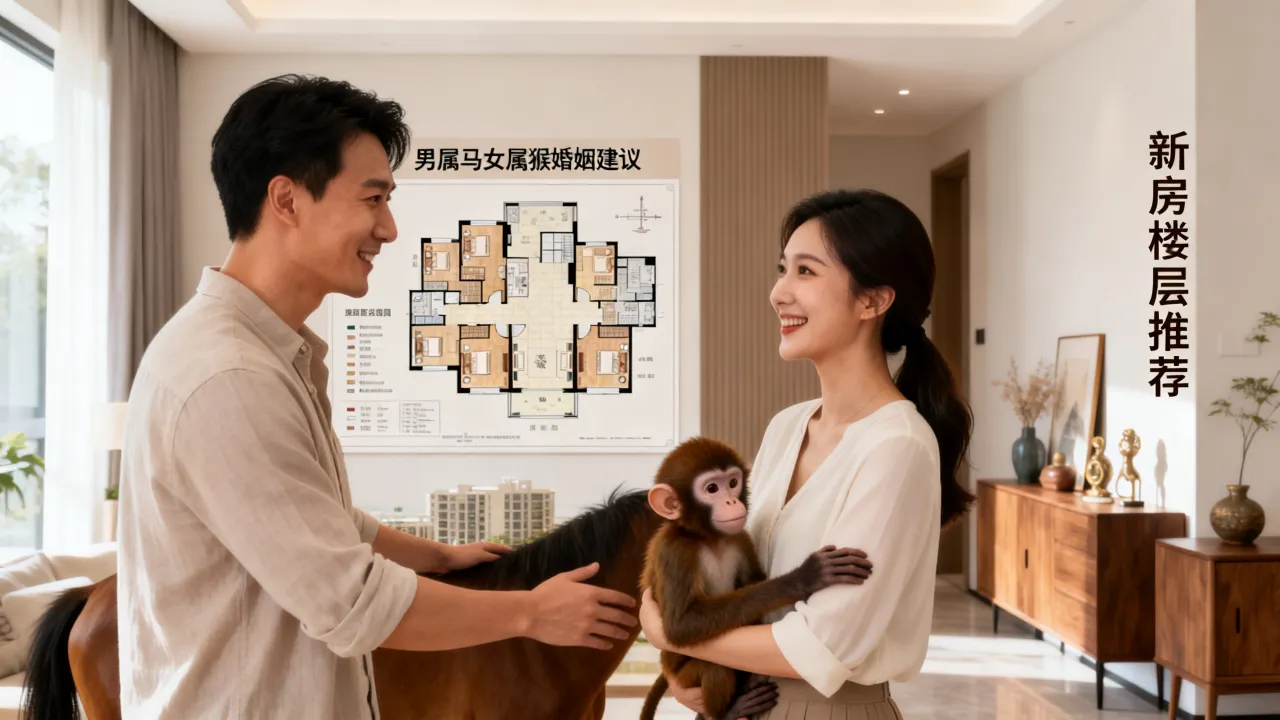 男属马女属猴的婚姻咋样，男属猴女属马买新房要几层最好呢
