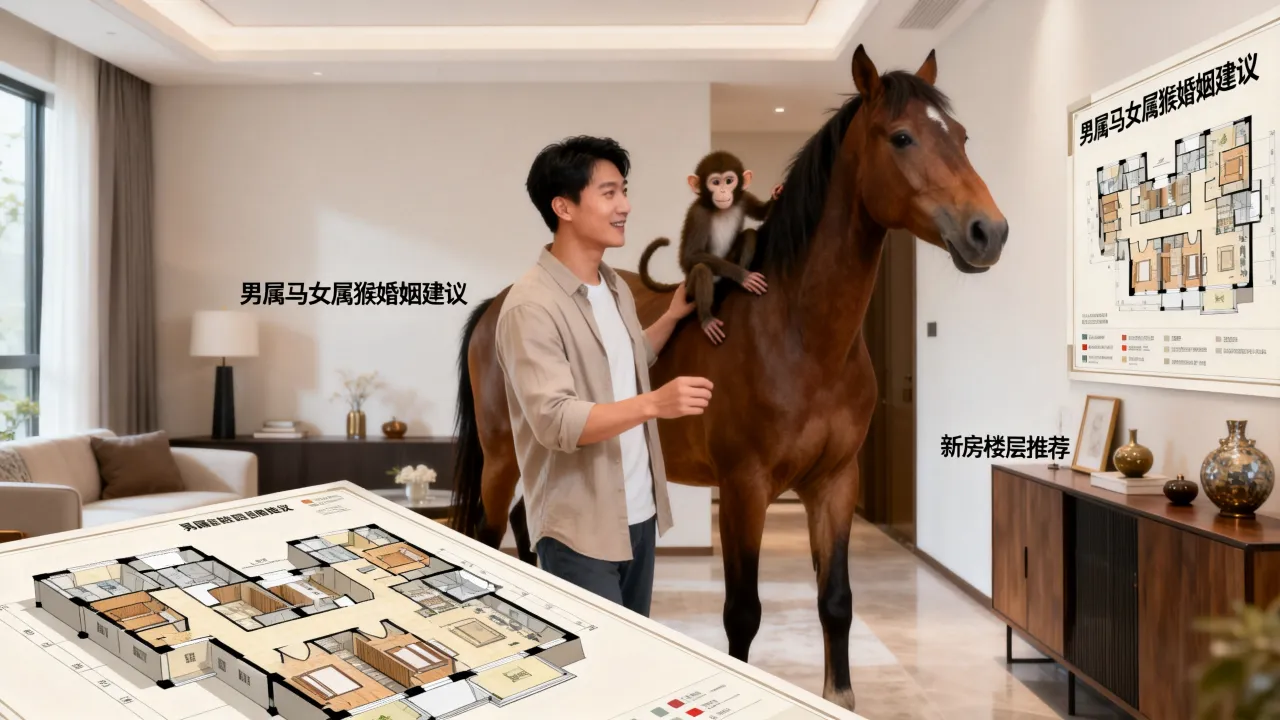 男属马女属猴的婚姻咋样，男属猴女属马买新房要几层最好呢