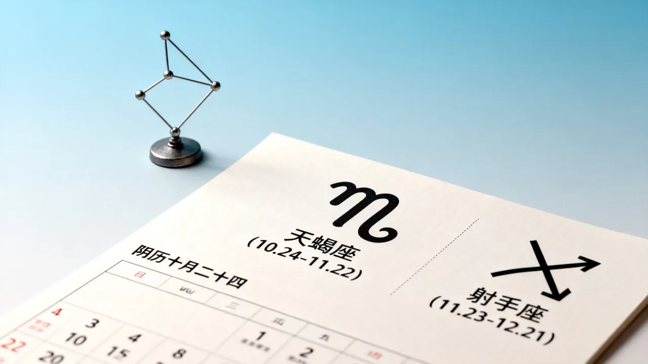 阴历10.24是什么星座，阴历十月二十四对应哪个星座？
