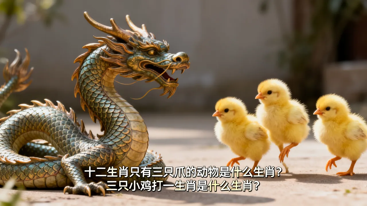 十二生肖只有三只爪的动物是什么生肖?三只小鸡打一生肖是什么生肖? 十二生肖只有三只爪的动物是什么生肖?三只小鸡打一生肖是什么生肖?