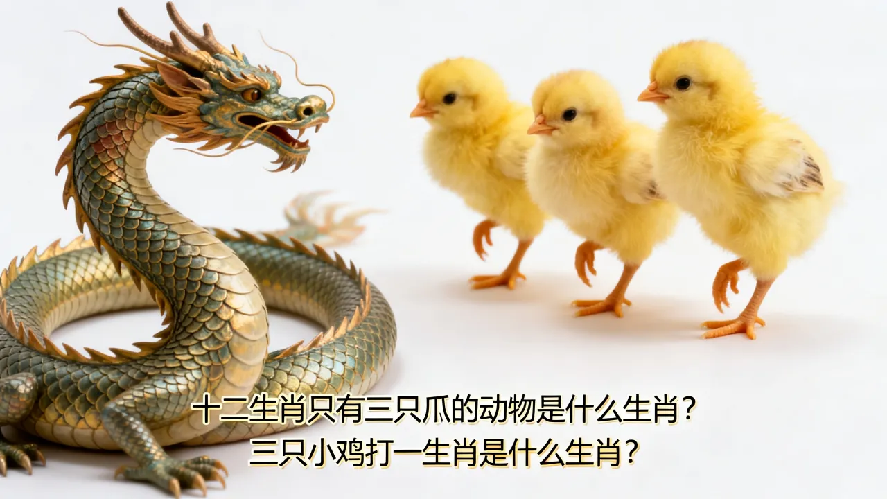 十二生肖只有三只爪的动物是什么生肖?三只小鸡打一生肖是什么生肖? 十二生肖只有三只爪的动物是什么生肖?三只小鸡打一生肖是什么生肖?
