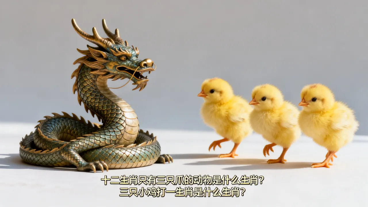 十二生肖只有三只爪的动物是什么生肖?三只小鸡打一生肖是什么生肖? 十二生肖只有三只爪的动物是什么生肖?三只小鸡打一生肖是什么生肖?