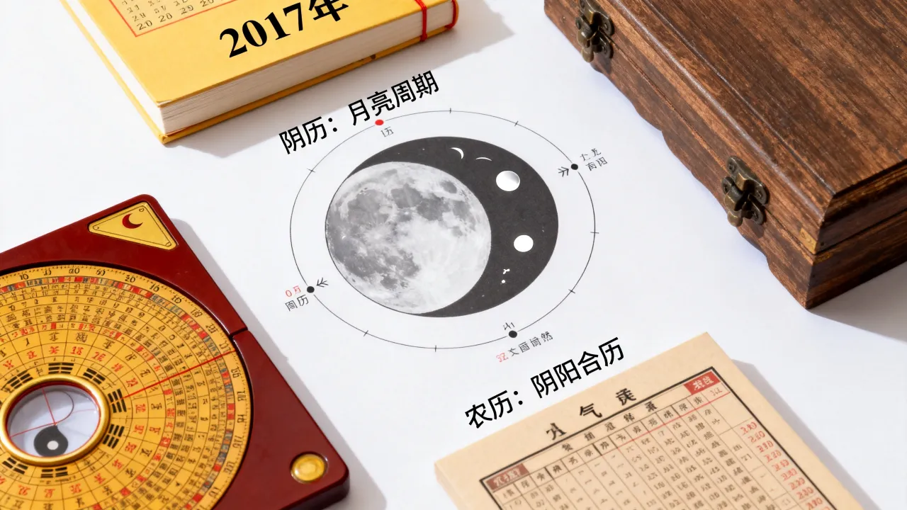 2017阴历是农历吗，阴历和农历有什么区别？