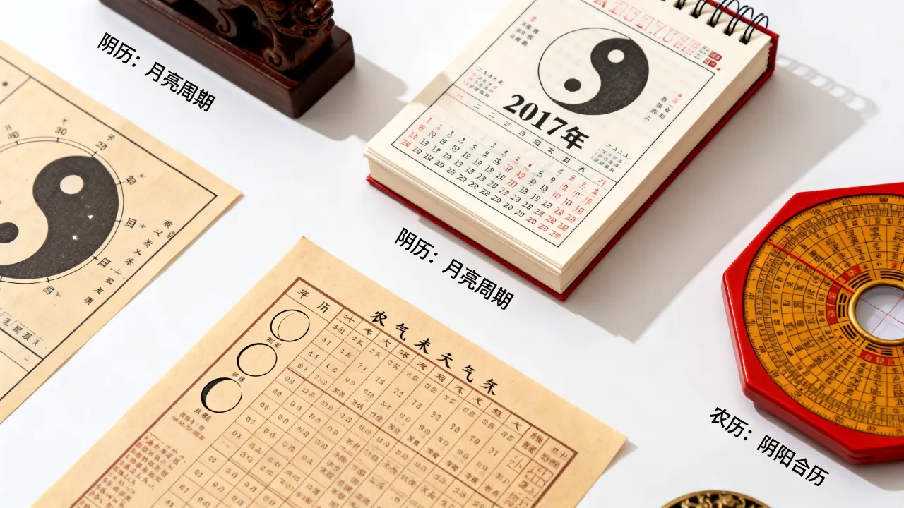 2017阴历是农历吗,阴历和农历有什么区别? 2017阴历是农历吗,阴历和农历有什么区别?