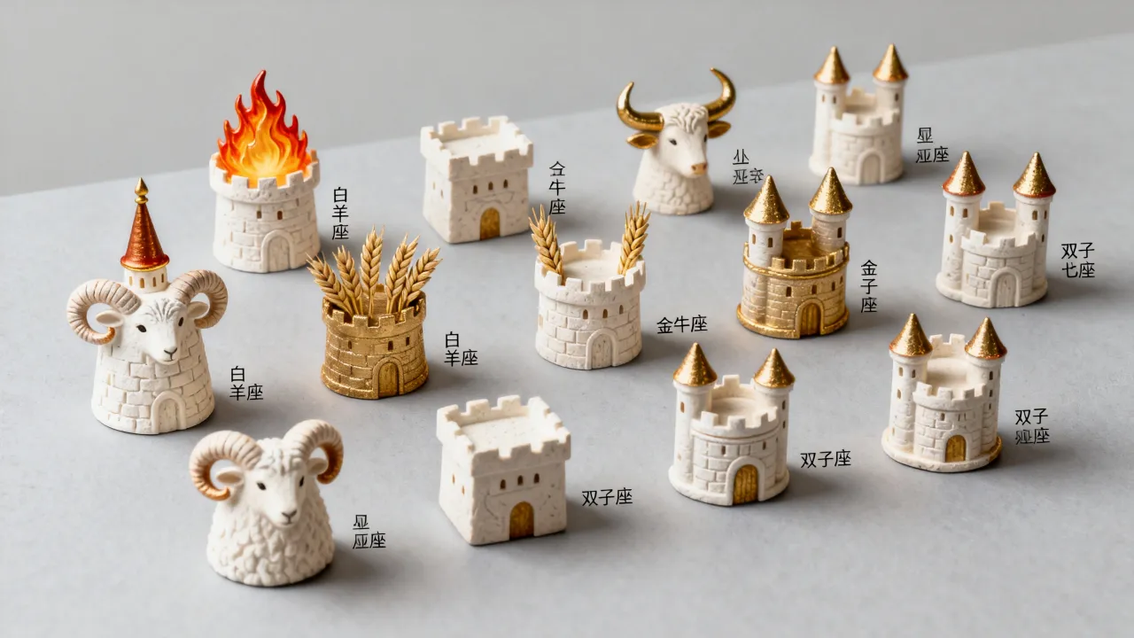 十二星座专属迷你城堡怎么选?,十二星座迷你城堡排行榜 十二星座专属迷你城堡怎么选?,十二星座迷你城堡排行榜
