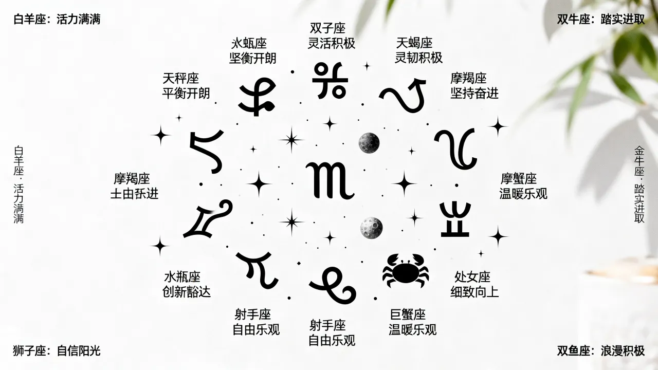 十二星座积极吗，十二星座谁最积极乐观排名第一？