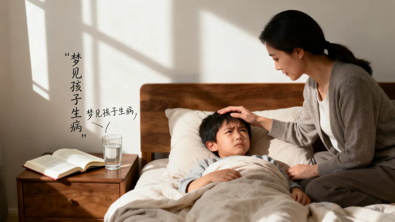 梦见儿子不舒服意味着什么,周公解梦梦见孩子生病是什么预兆 梦见儿子不舒服意味着什么,周公解梦梦见孩子生病是什么预兆