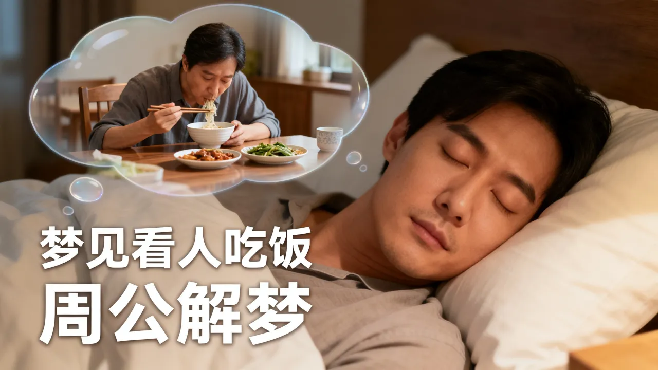 梦见看人吃饭是什么意思?周公解梦有何预兆 梦见看人吃饭是什么意思?周公解梦有何预兆