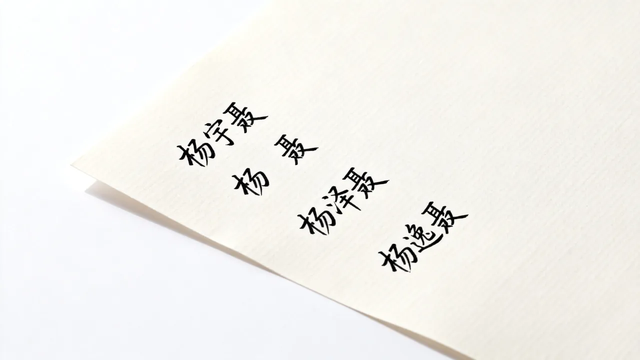 男宝宝起名杨什么聂？杨姓男孩带聂字怎么取名好听