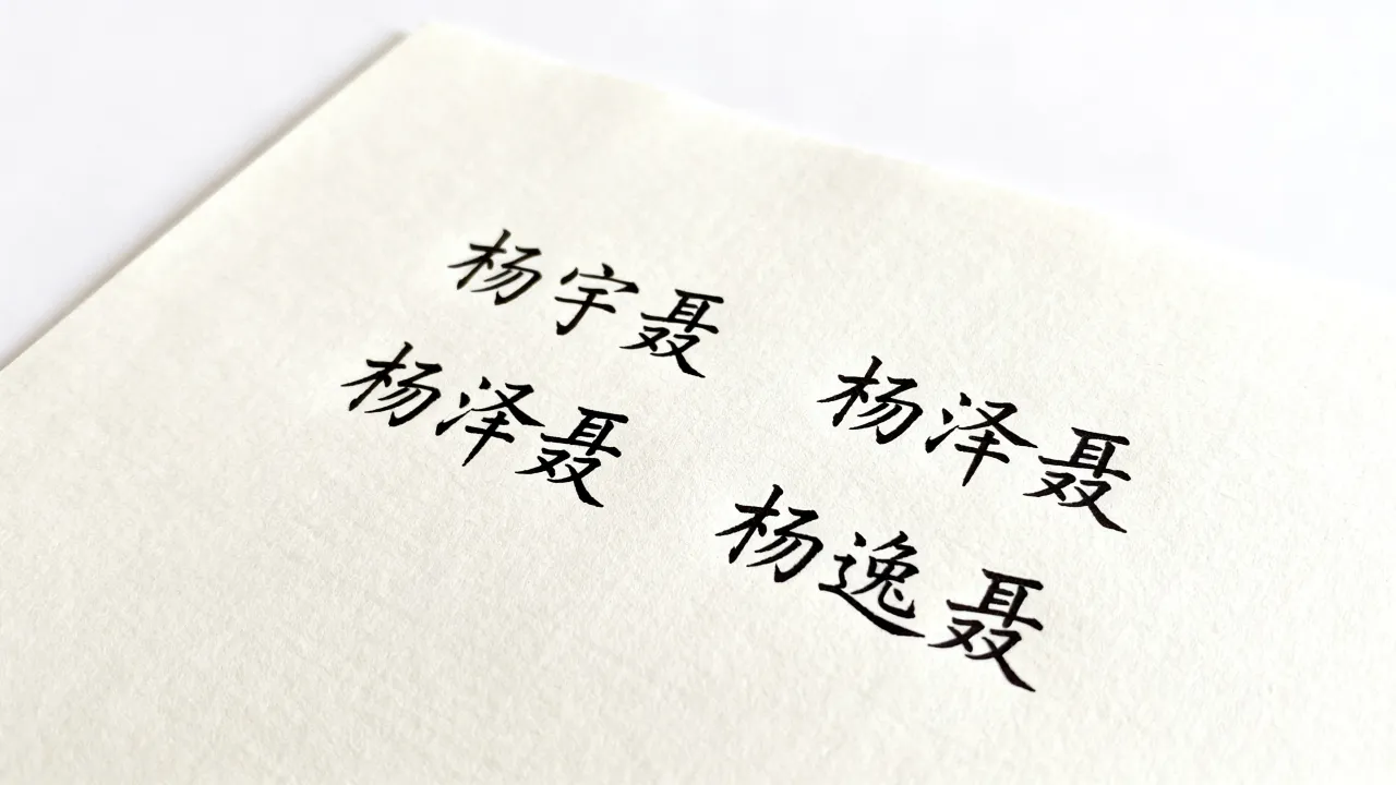 男宝宝起名杨什么聂？杨姓男孩带聂字怎么取名好听