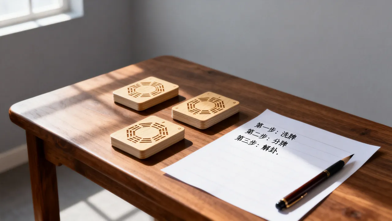 卦牌怎么算卦吉凶？卦牌断吉凶的详细推算步骤详解