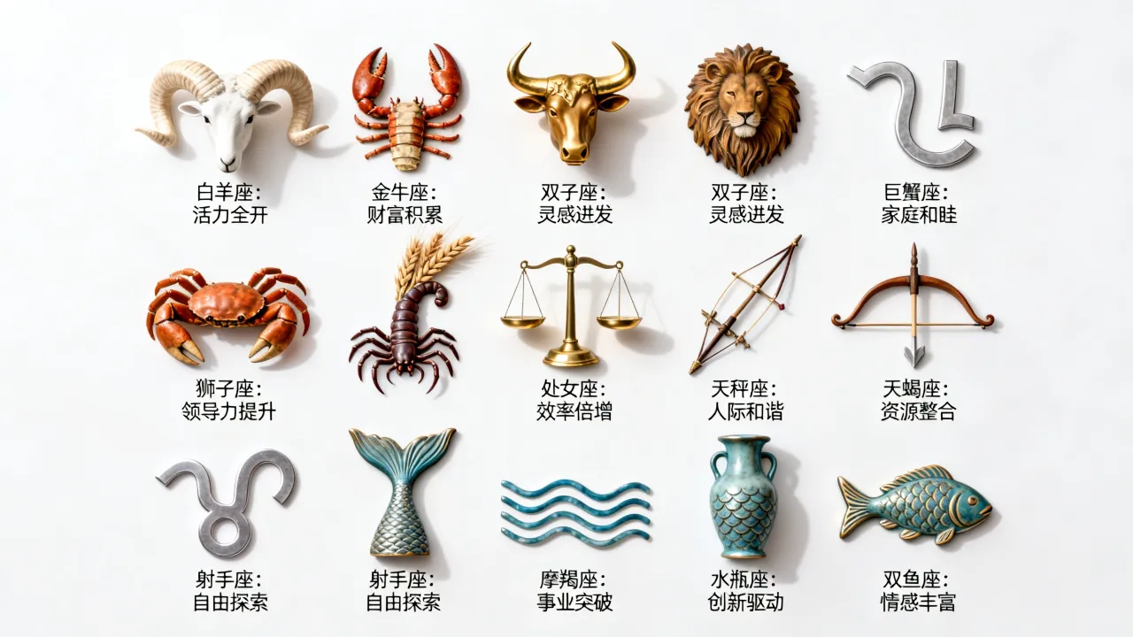 2025年十二星座运势大揭秘，哪个星座最旺？
