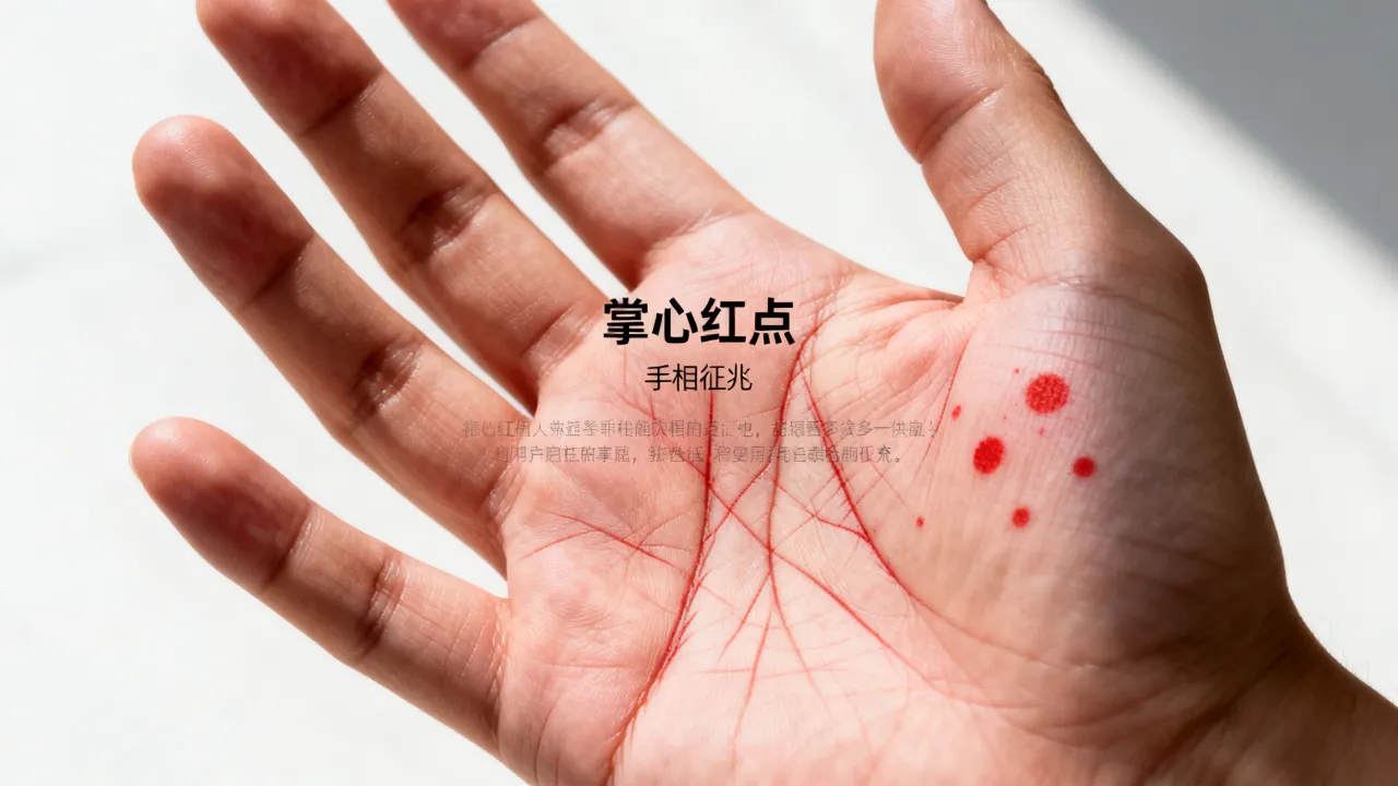 掌心红点代表什么命运,手相红点预示什么征兆 掌心红点代表什么命运,手相红点预示什么征兆