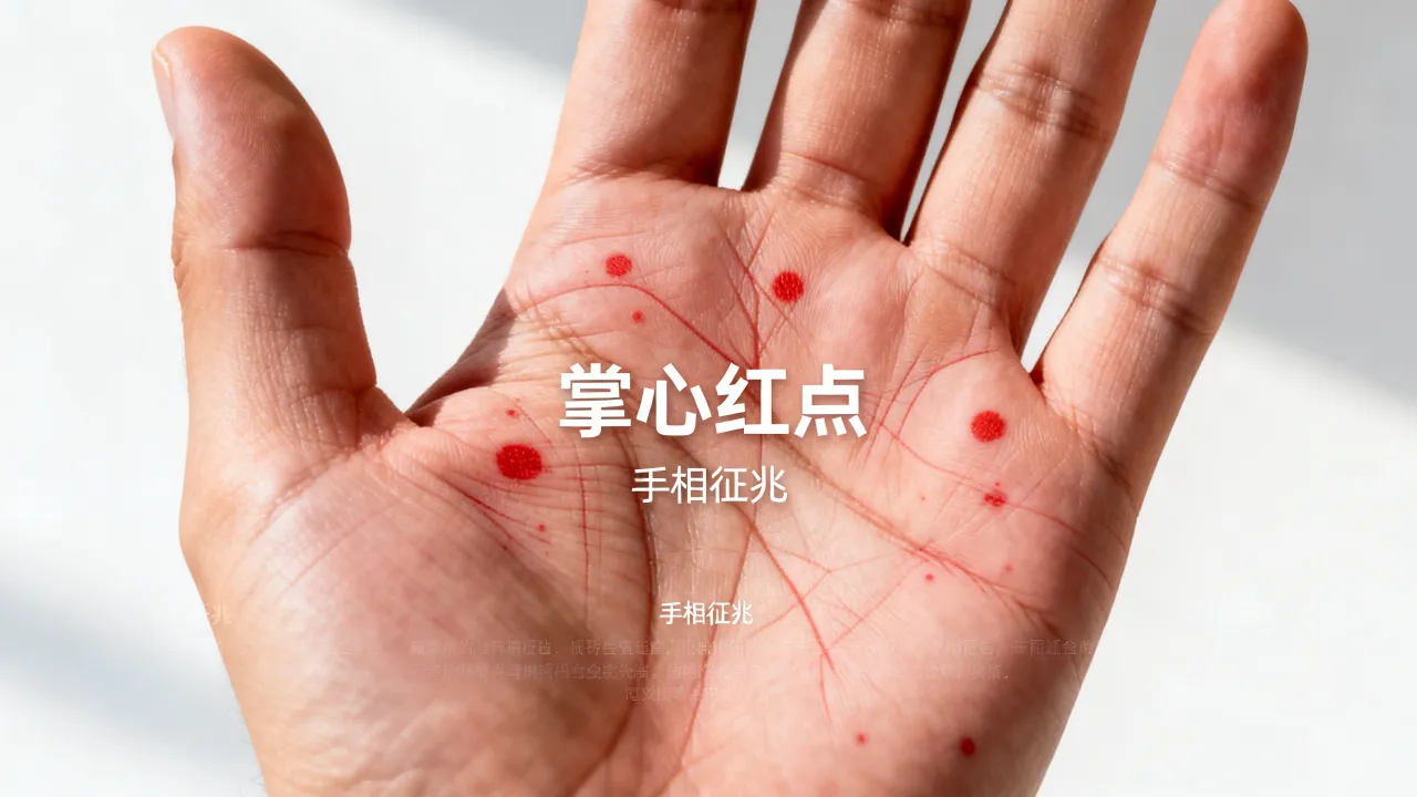 掌心红点代表什么命运,手相红点预示什么征兆 掌心红点代表什么命运,手相红点预示什么征兆