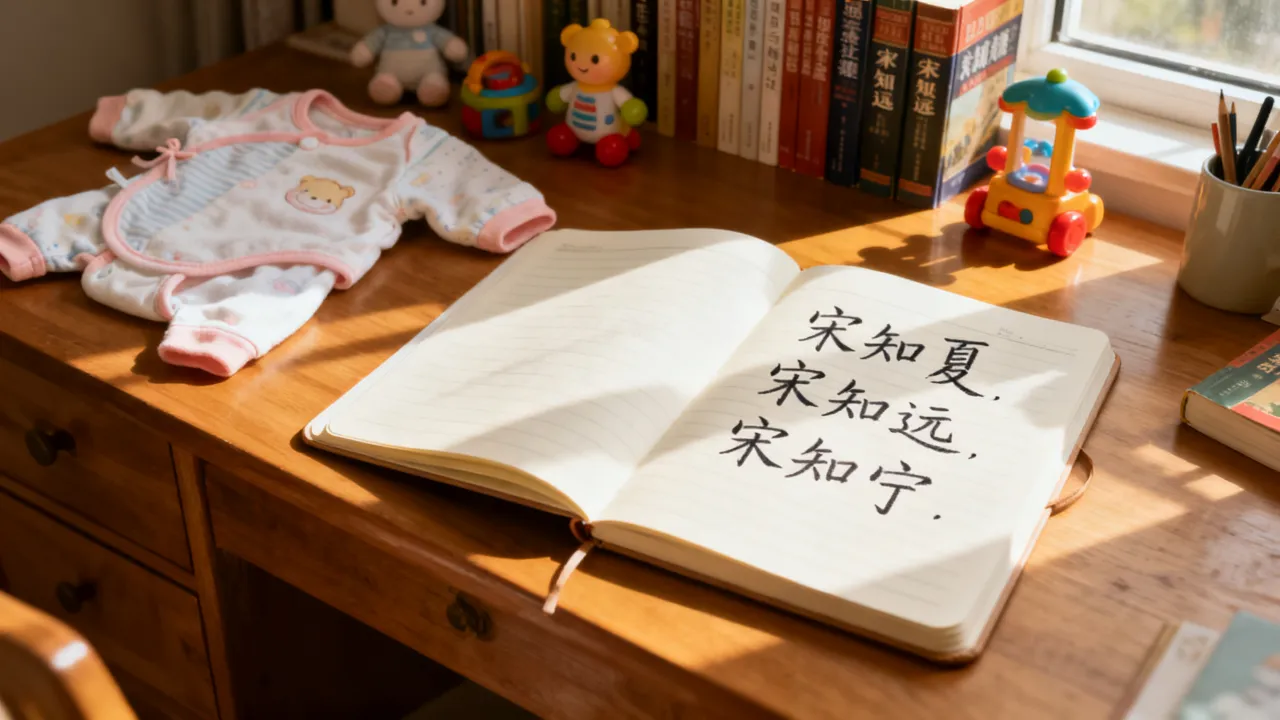 宝宝起名宋知什么，宋知什么名字好听有寓意？