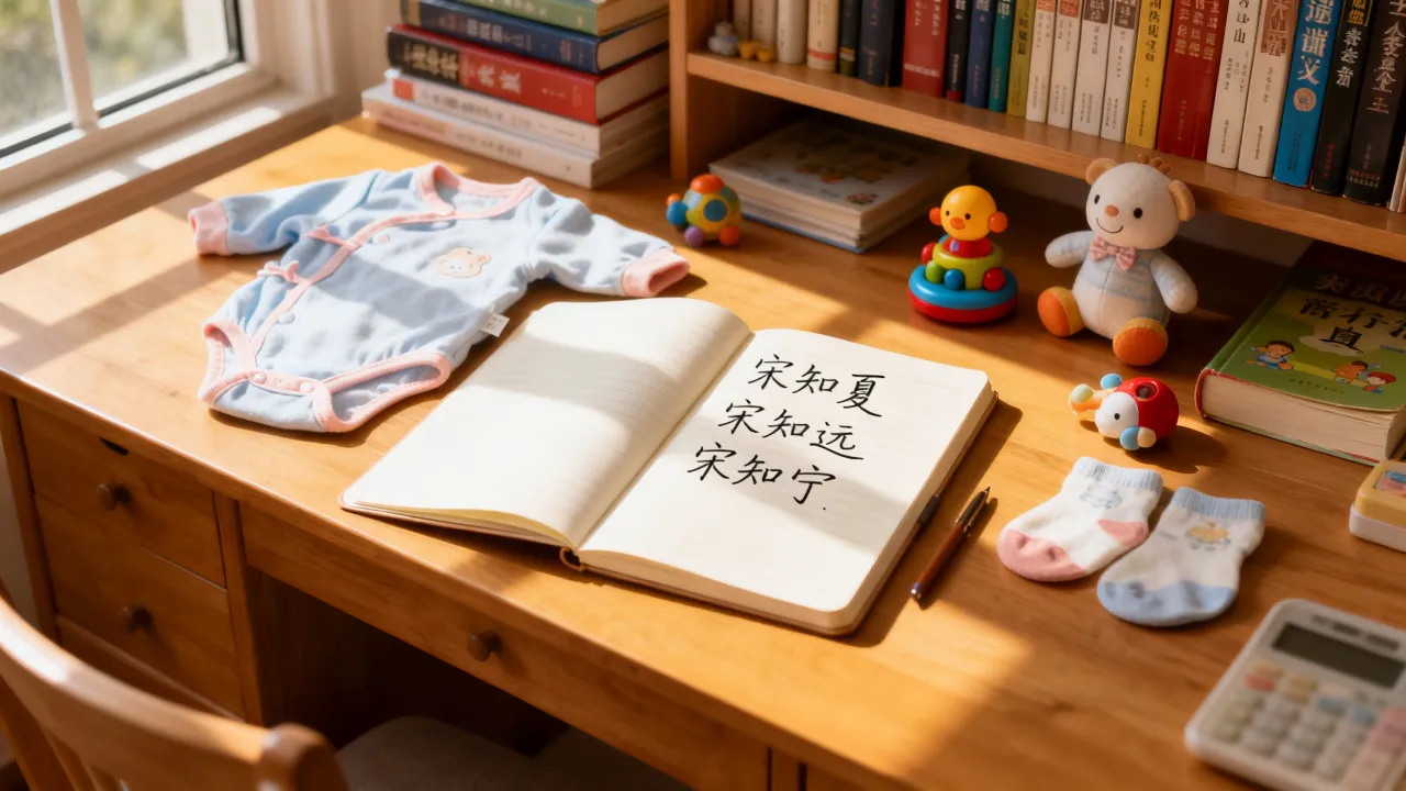 宝宝起名宋知什么，宋知什么名字好听有寓意？